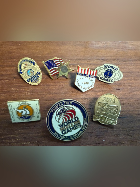 Other - Lot of Lapel pins. Police and Firemen